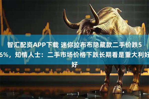 智汇配资APP下载 迷你拉布布隐藏款二手价跌56%，知情人士：二手市场价格下跌长期看是重大利好