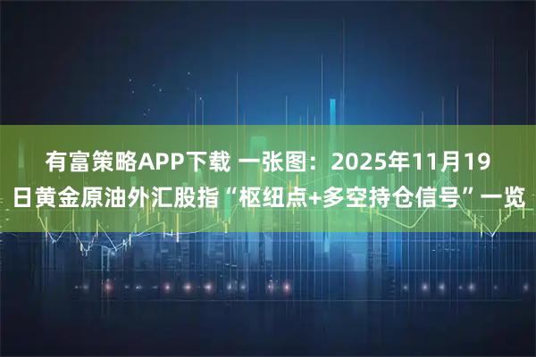有富策略APP下载 一张图：2025年11月19日黄金原油外汇股指“枢纽点+多空持仓信号”一览